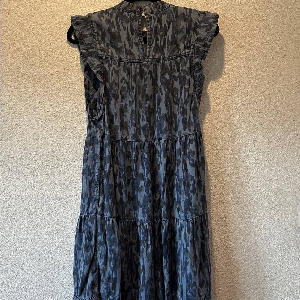 Anthropologie Patterned High Neck Dress - Picture 4 of 7